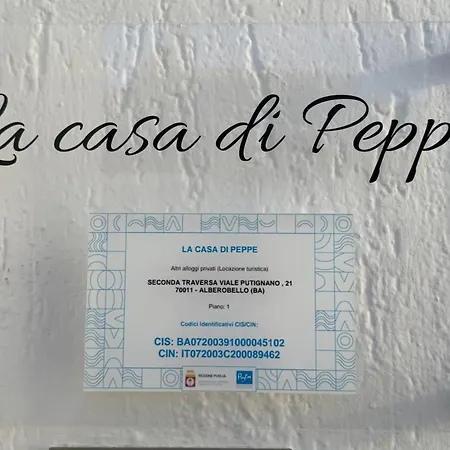 La Casa Di Peppe Alberobello
